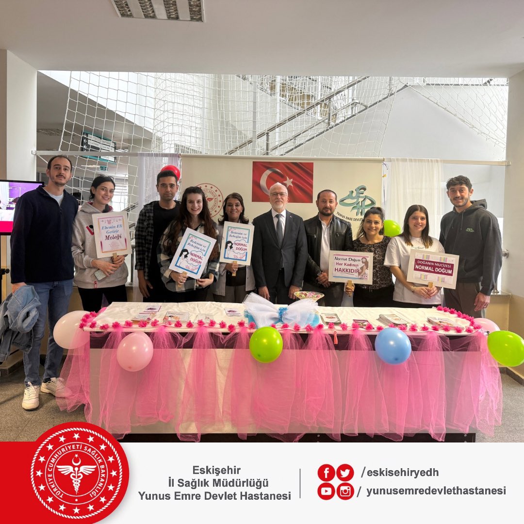 Eskişehir Yunus Emre Devlet Hastanesi, Normal Doğum Bilincini Artırmak İçin Stand Açtı