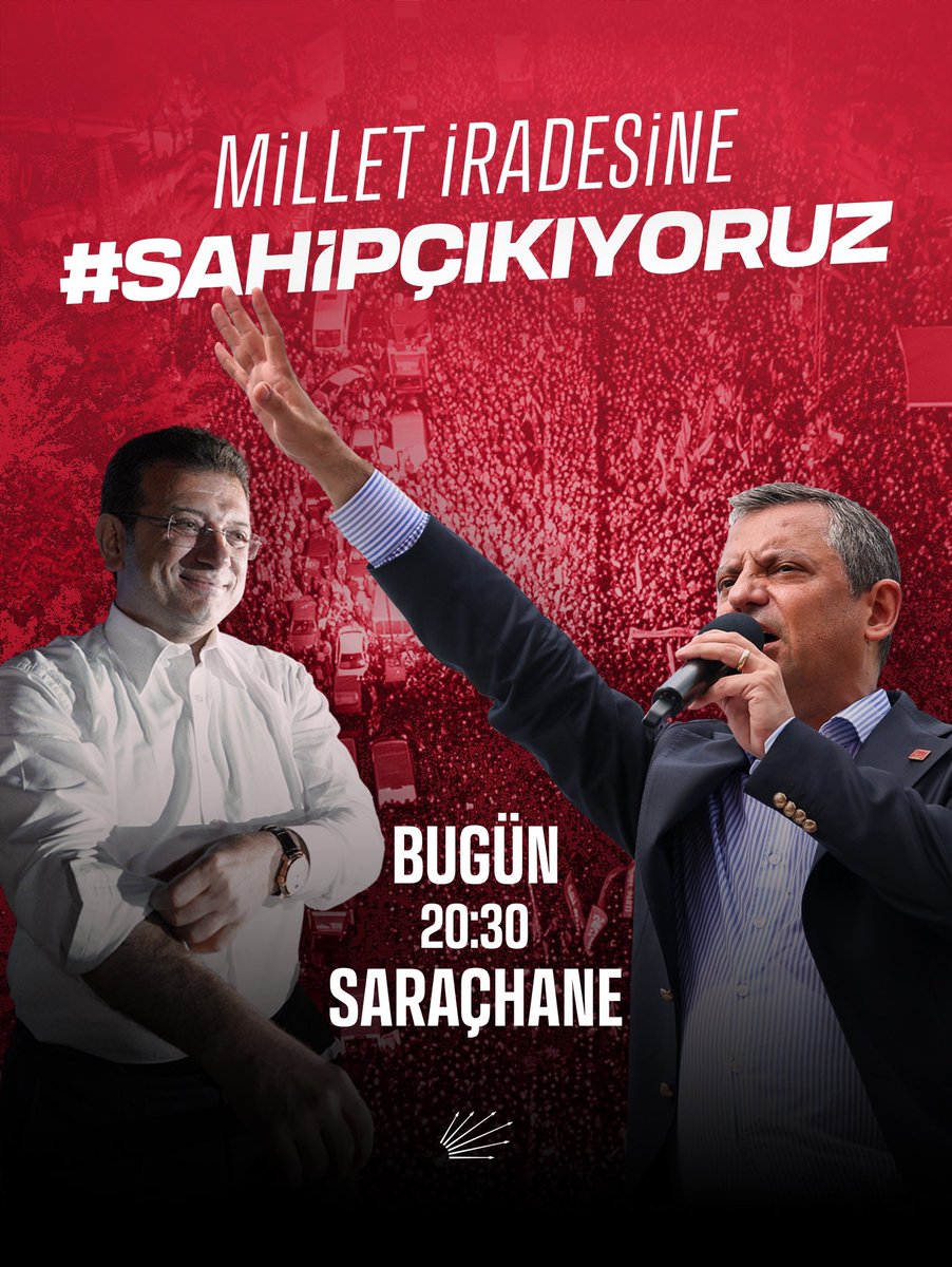 CHP'Liler Ekrem İmamoğlu Gözaltı Sürecini Takip Ediyor, Saraçhane Önünde Bekleyiş Devam Ediyor