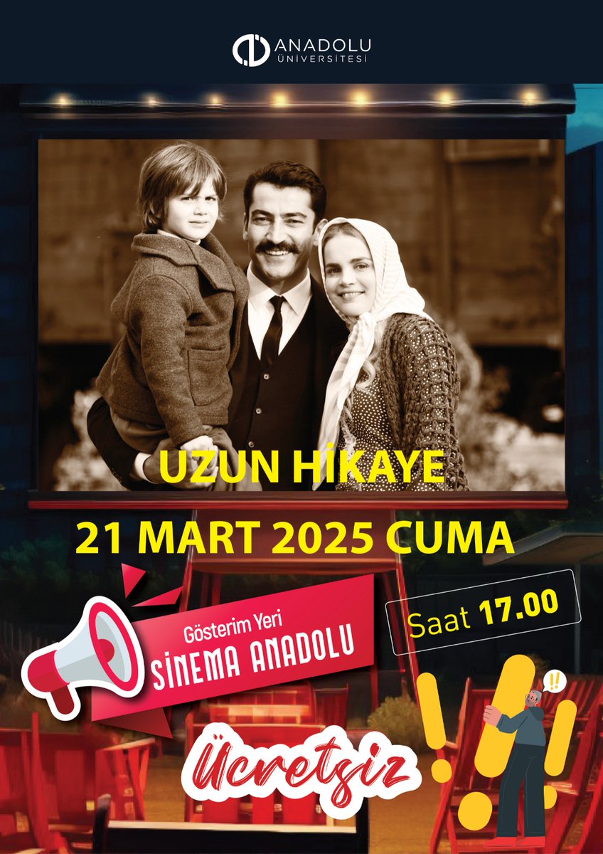 Anadolu Üniversitesi Kampüsünde Ücretsiz Film Gösterimleri Devam Ediyor