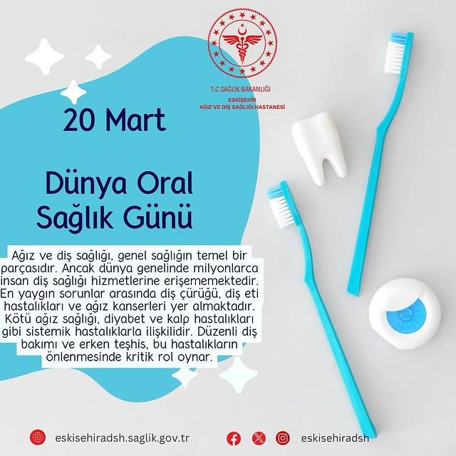Eskişehir Ağız Diş Sağlığı Hastanesi'nden Ağız ve Diş Sağlığına Dikkat Çekici Uyarılar