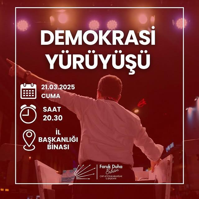 Afyonkarahisar'da Demokrasi Buluşması Düzenlenecek