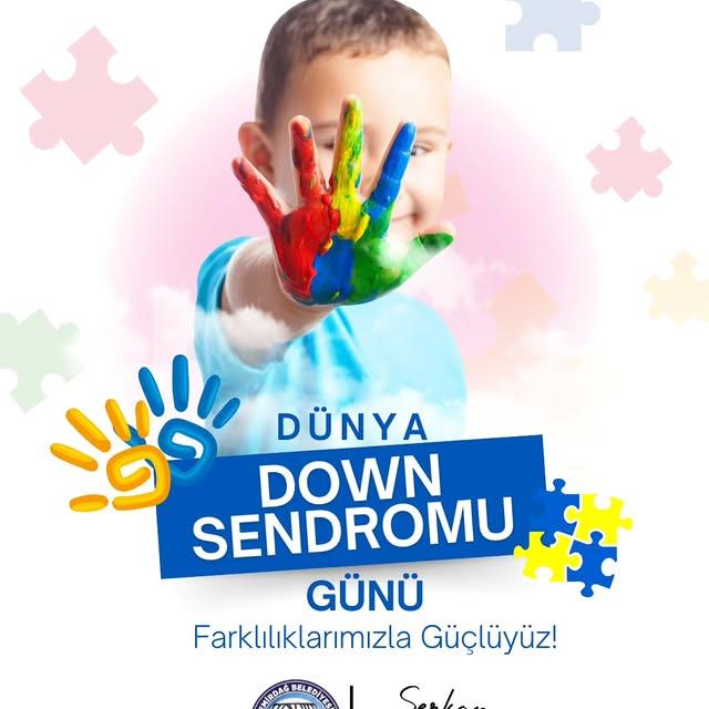 Emirdağ Belediyesi, Down Sendromu Farkındalık Günü'nde Desteklerini Esnetti