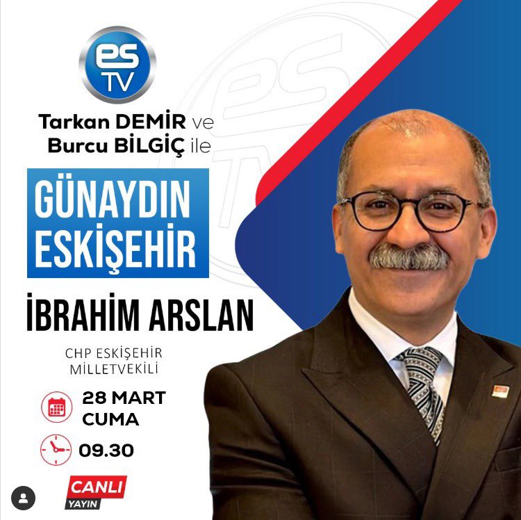 CHP'li Arslan, ESTV'de 