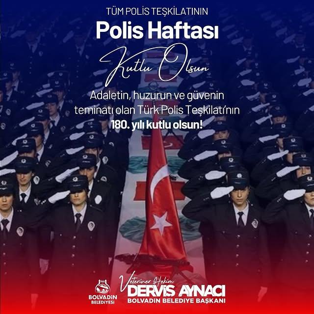 Polis Haftası Bolu'da Coşkuyla Kutlanıyor