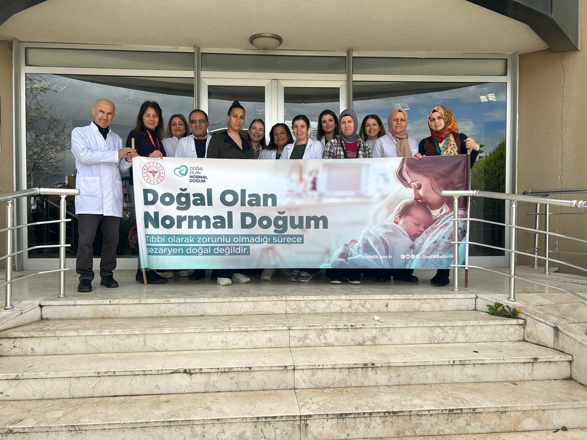 Denizli'de Gebelere Normal Doğum ve Emzirme Eğitimi Verildi