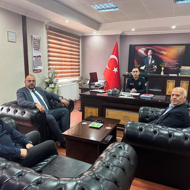 Başkan Bodur, Polis Haftası'nda Bayat İlçe Emniyet Amirliğini Ziyaret Etti