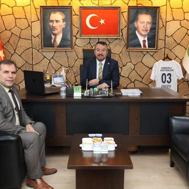 Sandıklı Belediyesi, Polis Haftası Etkinlikleri Kapsamında İlçe Emniyet Müdürünü Ağırladı