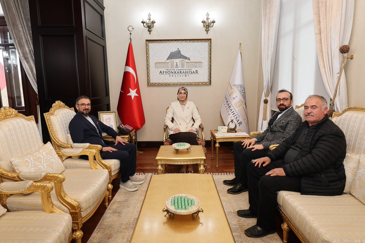 Afyonkarahisar Valisi, Veteriner Hekimler Odası Heyetini Kabul Etti