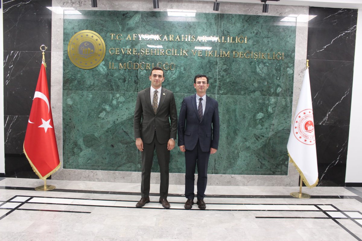 Sultandağı Kaymakamı, Afyonkarahisar Çevre Şehircilik ve İklim Değişikliği İl Müdürlüğü'nü Ziyaret Etti