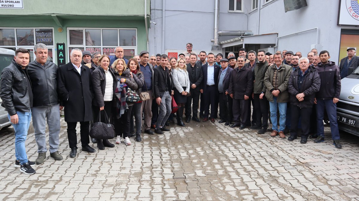 Çay İlçe Başkanı, Üyeleriyle Buluştu: Bir Sonraki Seçimde CHP İktidara Gelmeli