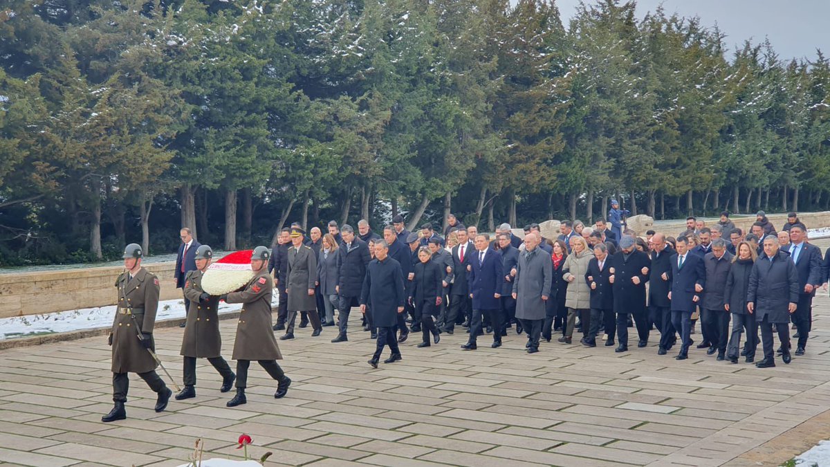 CHP Parti Meclisi İlk Toplantısı Atatürk'ü Anısına Yapıldı