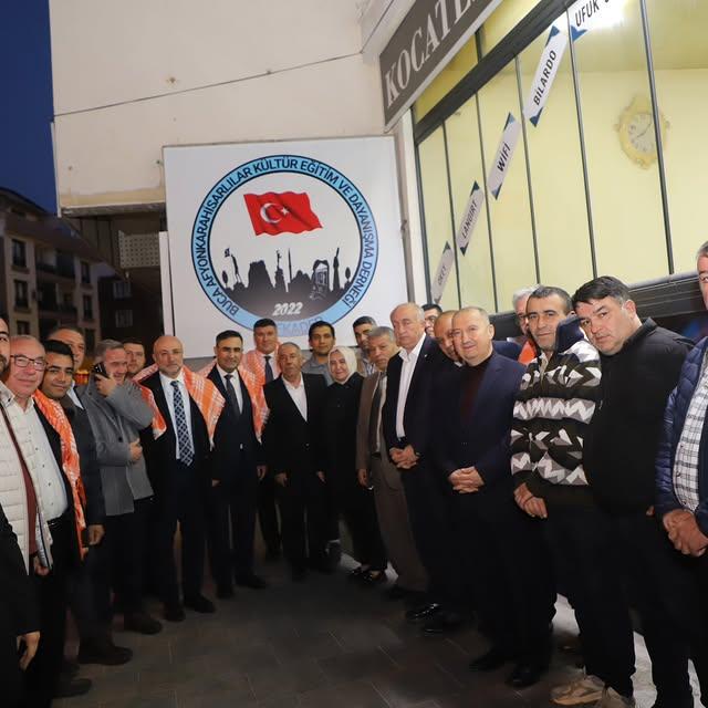 Afyonkarahisar Milletvekili Arslan, Buca Derneği'ni Ziyaret Etti