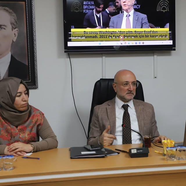 AK Parti Afyonkarahisar İl Yönetimi Haftalık Toplantısını Düzenledi