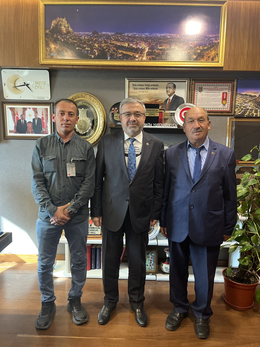 TBMM'de İscehisar Belediye Başkanı Adem Tokdemir Ziyareti