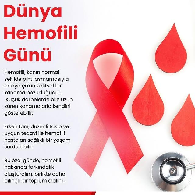 Eskişehir'de Dünya Hemofili Günü Bilgilendirme Kampanyası Başladı