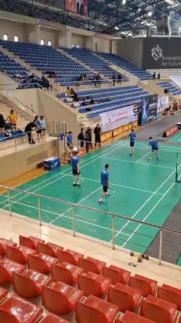 Eskişehir'de Badminton Süper Lig ve 1. Lig Müsabakaları Başladı