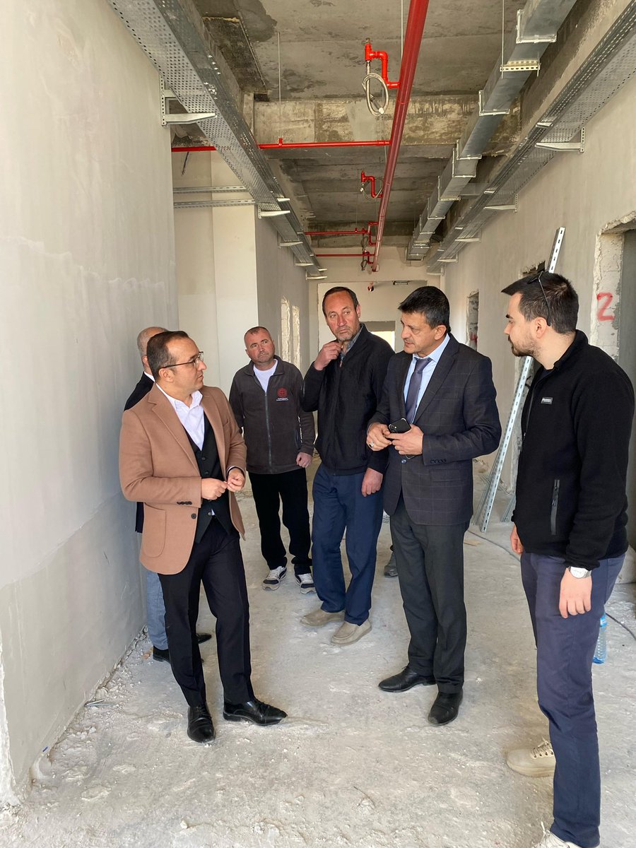 İlçe Devlet Hastanesinde Kaymakam Yücel İnceleme