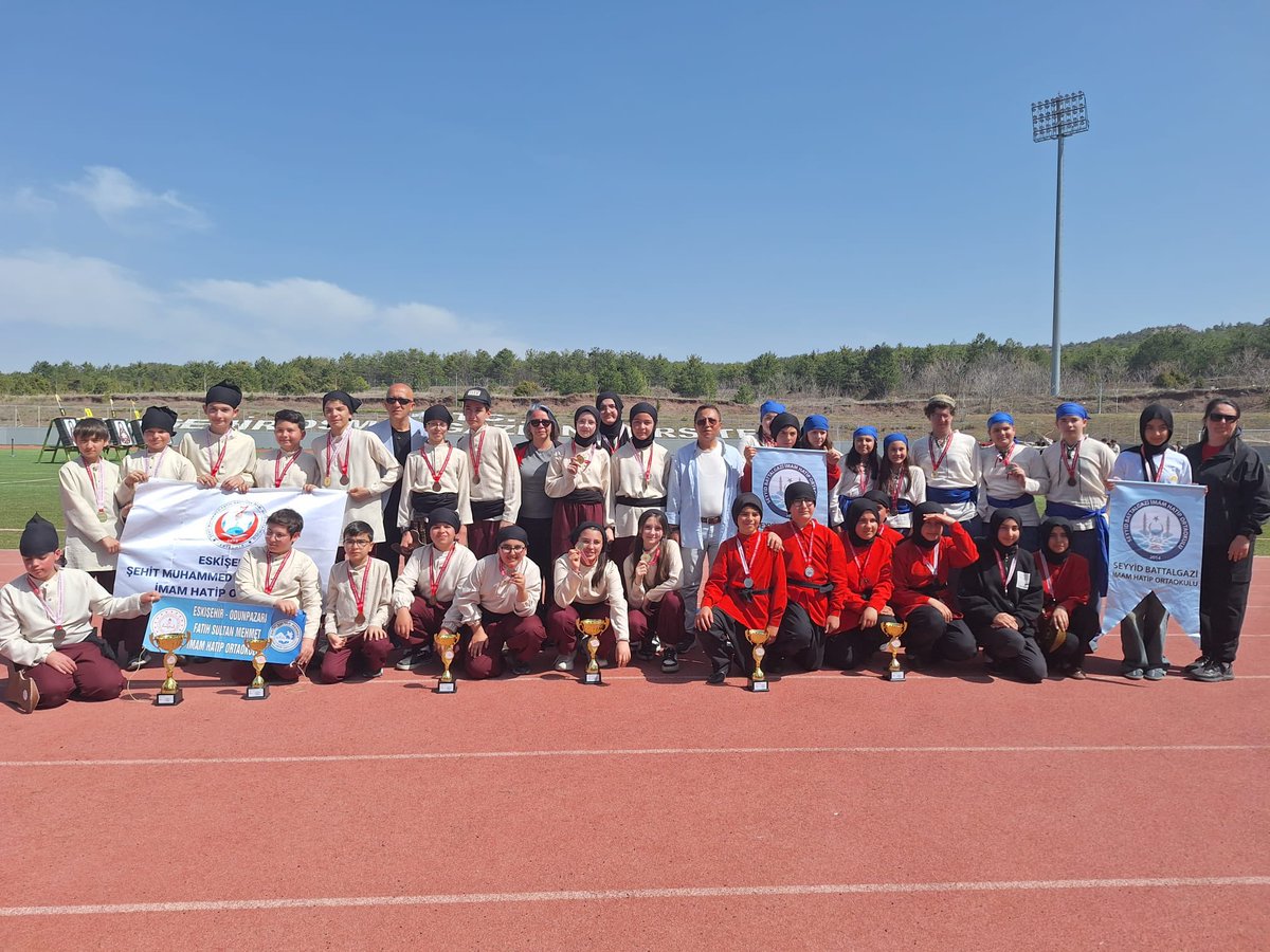 Eskişehir’de Okul Sporları Türk Okçuluğu Müsabakaları Sonuçta