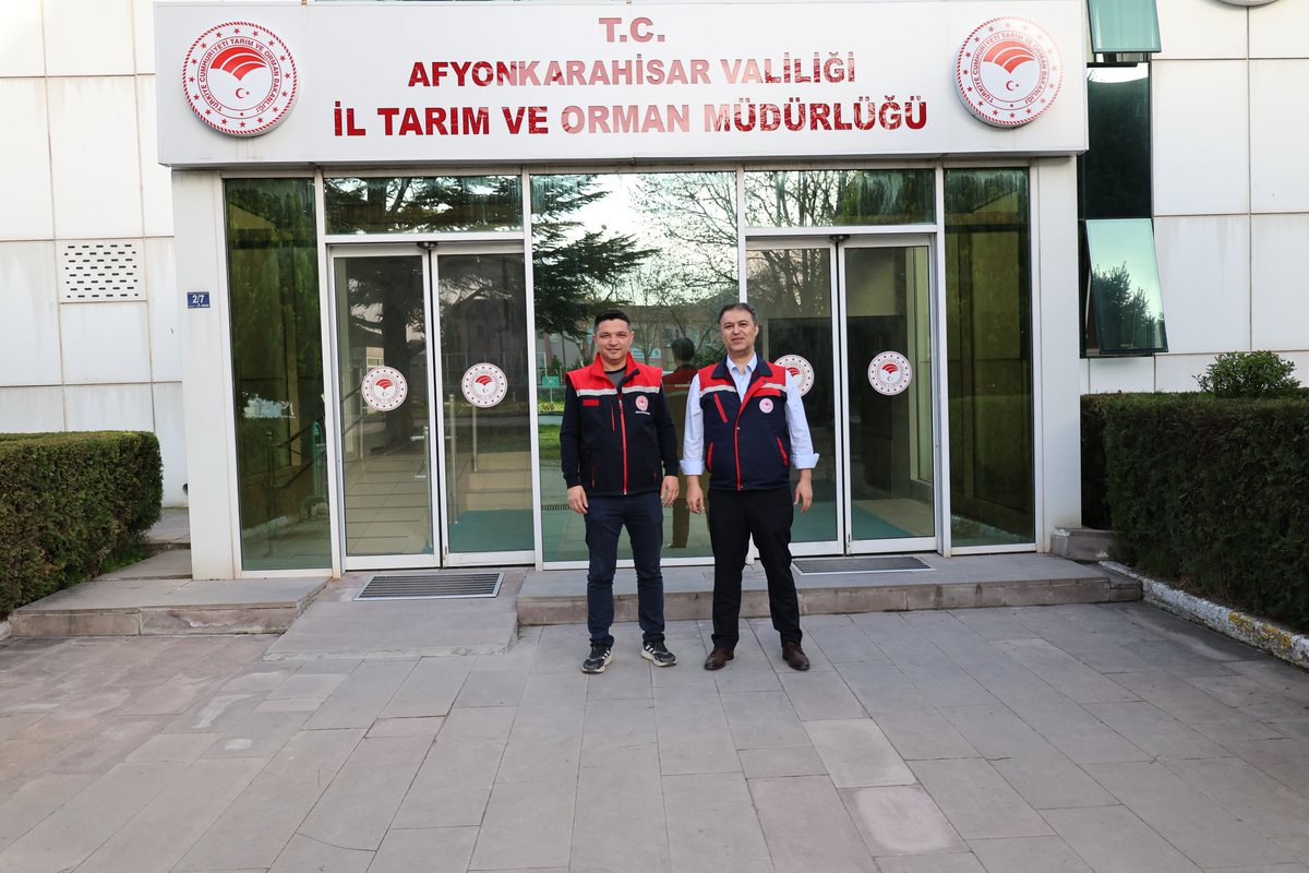 Kütahya İl Tarım Müdürü Afyonkarahisar'da İl Müdürünü Ziyaret Etti