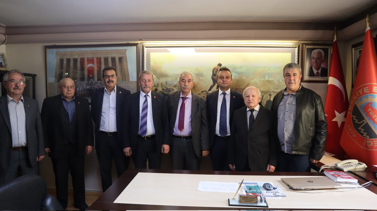 CHP Afyonkarahisar İl Başkanı Emeklileri Ziyaret Etti