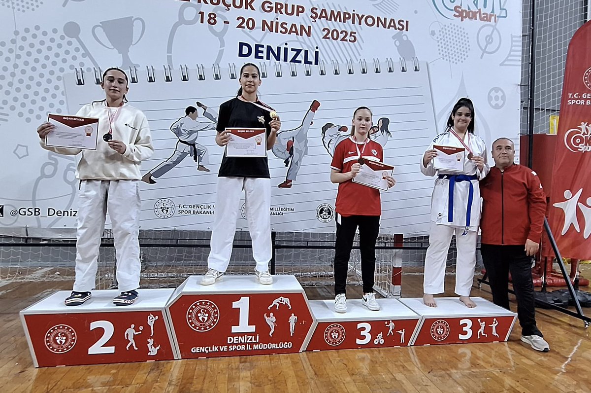 Eskişehirli Karateci Yasemin Yağmur Atay Denizli'nde 3. Oldu