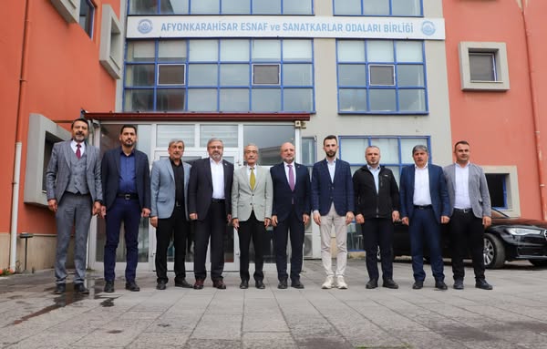 Afyonkarahisar Esnafın Talepleri Tartışıldı