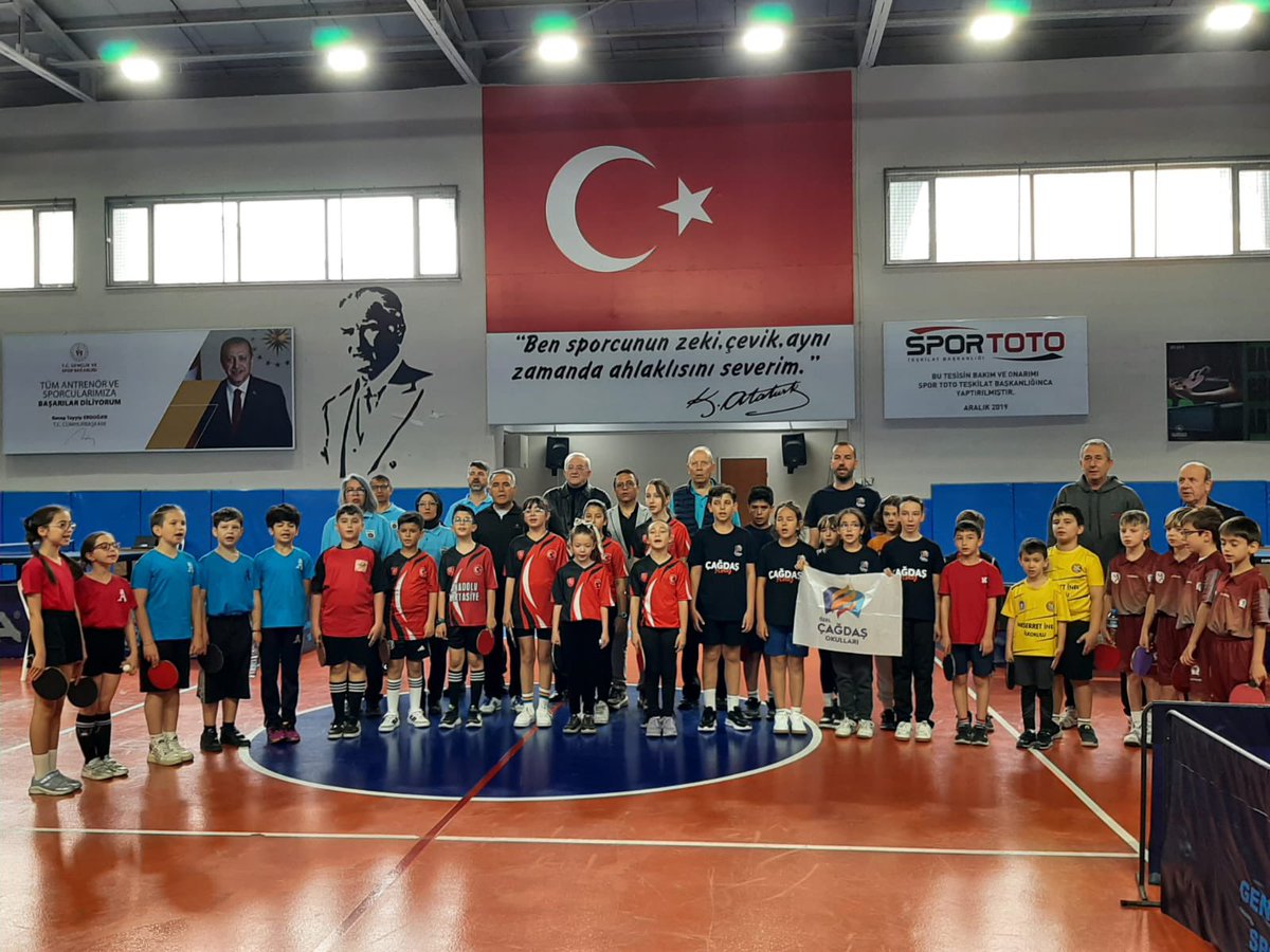 Eskişehir'de Okul Sporları Masa Tenisi Minikler İl Birinciliği Sonuçları Açıklandı