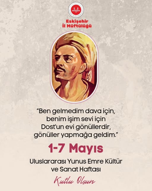 Eskişehir Müftülüğü, Yunus Emre Haftası'nda Peygamber Sevgisini Vurguladı