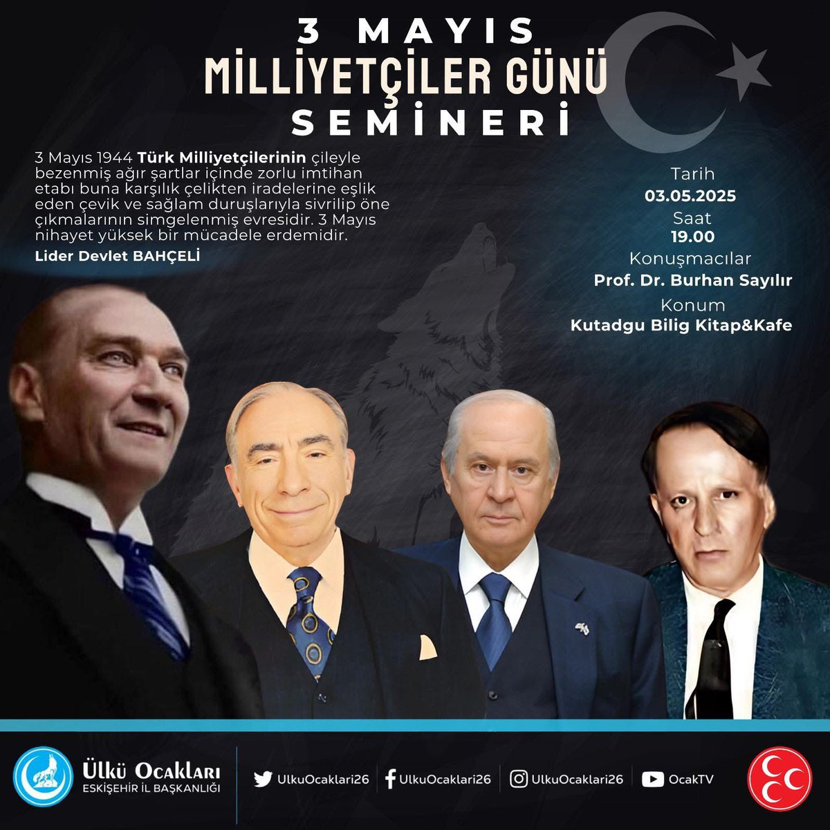 MHP Eskişehir İl Başkanlığı'nda Toplantı