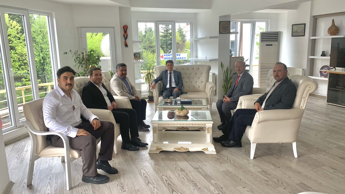 Hocalar Heyeti Sandıklı Kaymakamı'nı Ziyaret Etti
