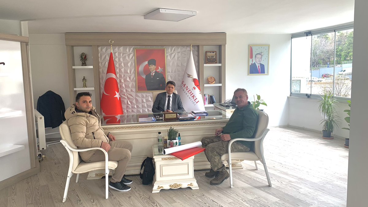 Kaymakam Çengel'i Ziyaret Eden Heyetle İstiklal Mücadelesi Konuları Görüşüldü