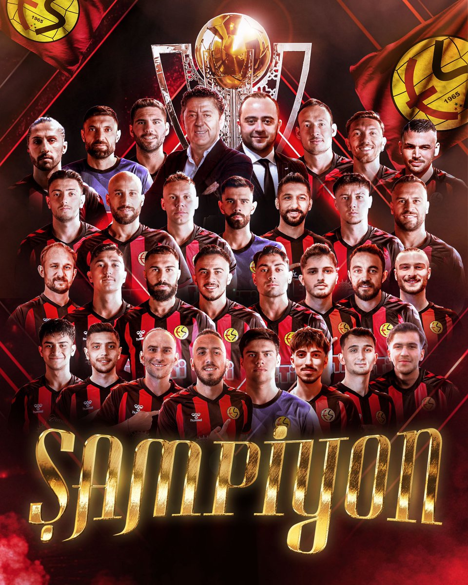 Eskişehirspor, 3. Lig Şampiyonluğu Sevinci Yaşadı