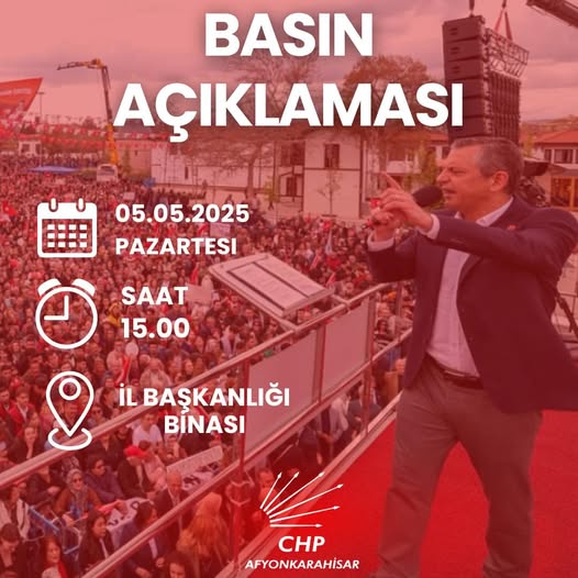CHP, Genel Başkan Özgür Özel'e Yönelik Saldırıya Karşı 81 İlde Ortak Basın Açıklaması Yapacak