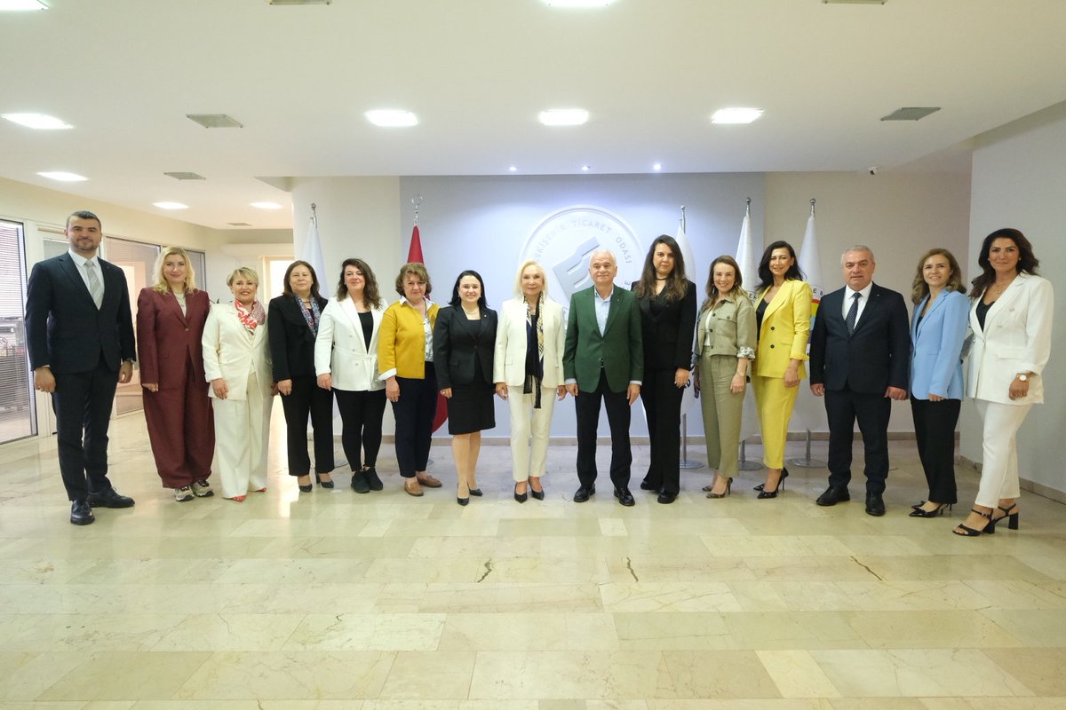 Nurten Öztürk, Eskişehir Ticaret Odası'nı Ziyaret Etti