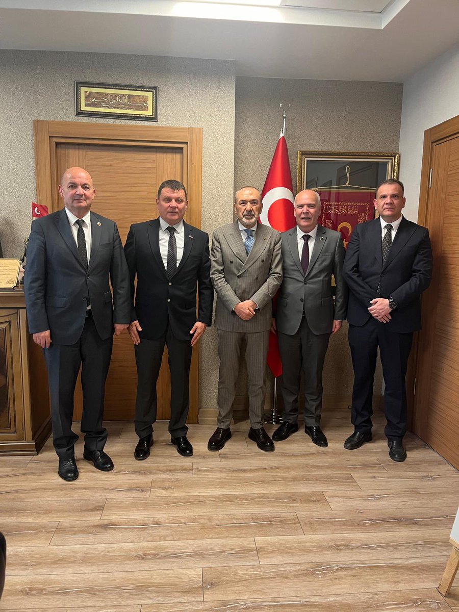 MHP Eskişehir İl Başkanlığı, Genel Başkan Yardımcısı Yaşar Yıldırım'ı Ziyaret Etti