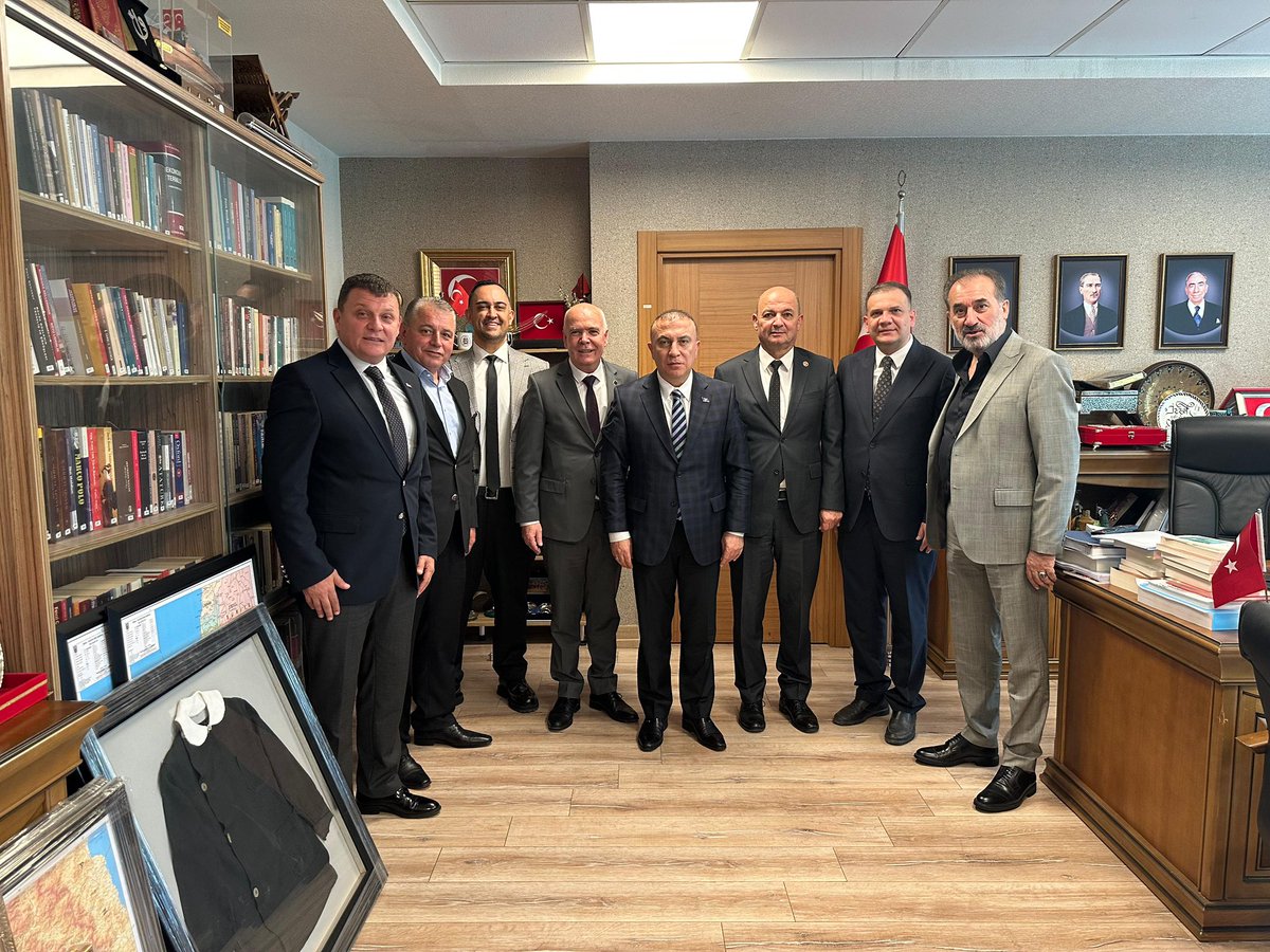 MHP Eskişehir İl Başkanlığı, Genel Başkan Yardımcısı Yönter'i Ziyaret Etti