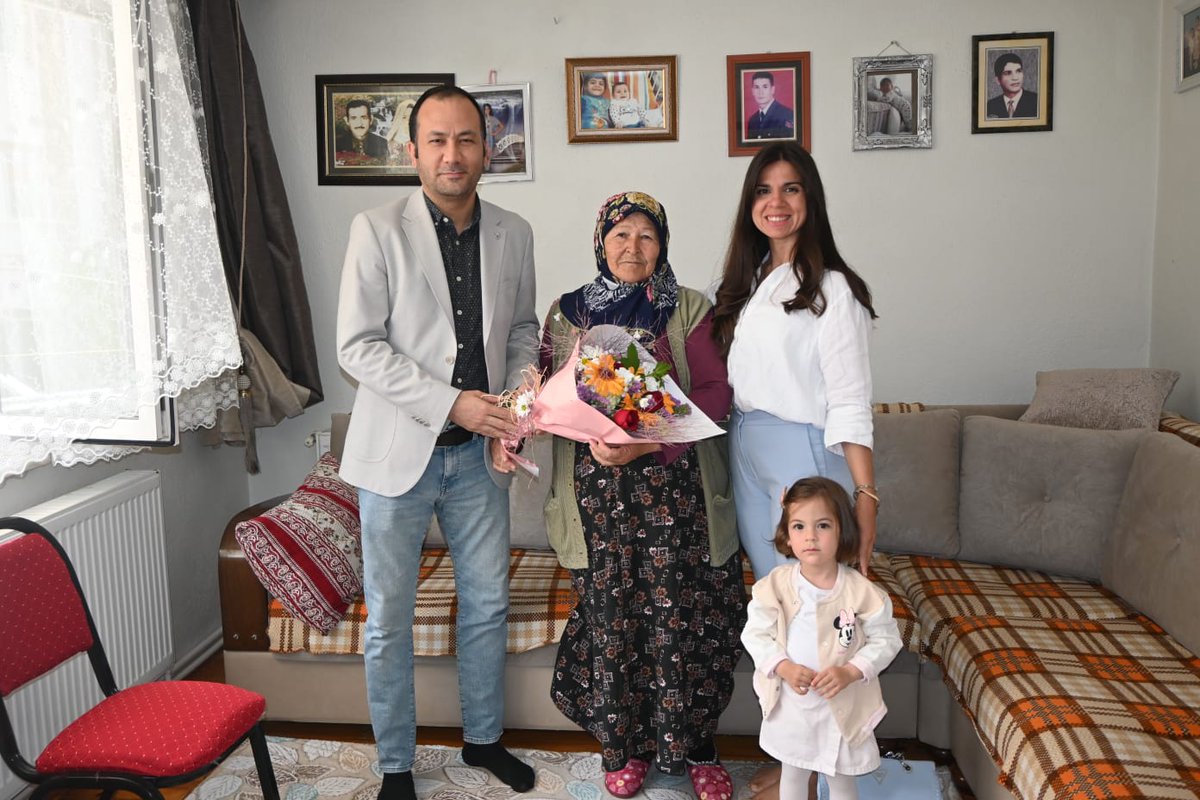 Kaymakam Topuz, Şehit Annelerini Ziyaret Etti