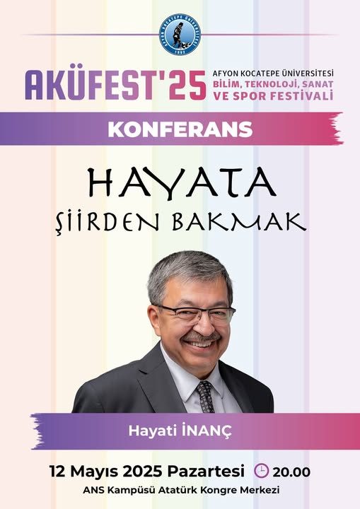 Afyon Kocatepe Üniversitesi'nde Şiir Dinletisi Düzenlendi