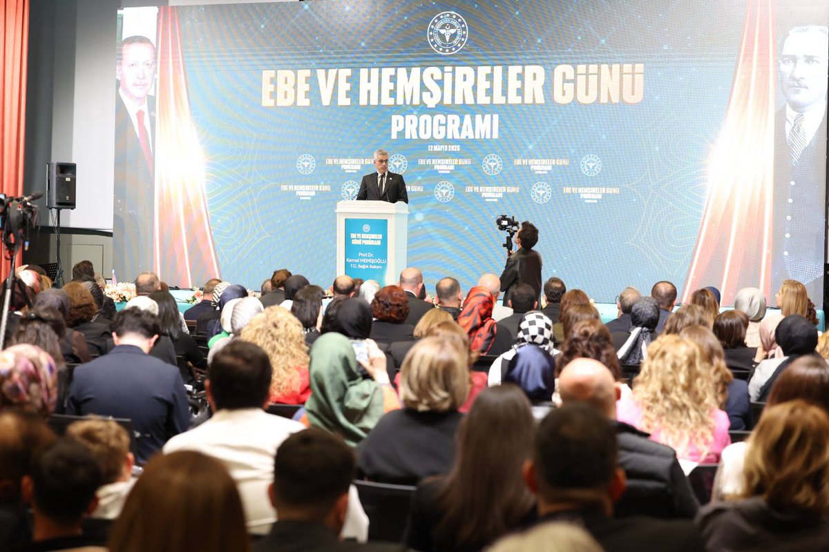 Ebe ve Hemşireler Günü Kutlamalarına Denizli Temsilcileri Katıldı