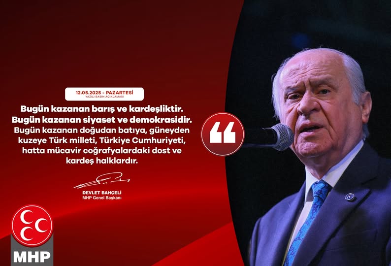 MHP Lideri Bahçeli, Seçim Sonuçlarını Değerlendirdi: 