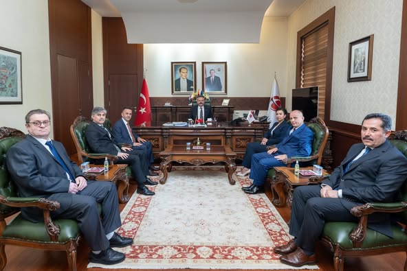 SGK, Sosyal Güvenlik Haftası Dolayısıyla Vali Aksoy'u Ziyaret Etti