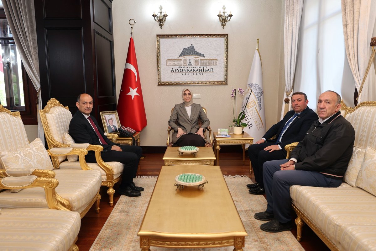 Afyonkarahisar Valisi, BBP İl Başkanlığı Heyetini Kabul Etti