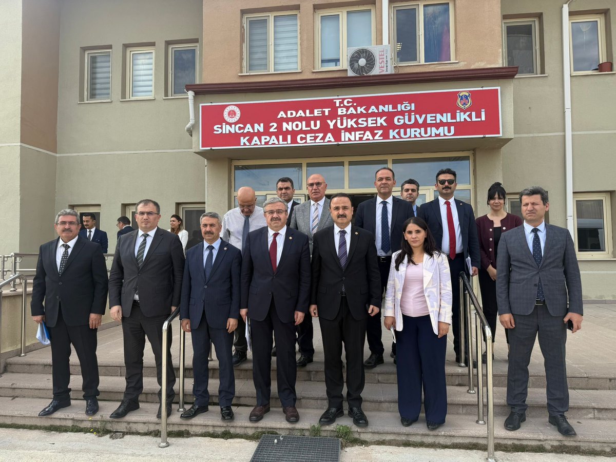 Hükümlü ve Tutuklu Haklarını İnceleme Komisyonu Sincan Ceza İnfaz Kurumlarını İnceledi