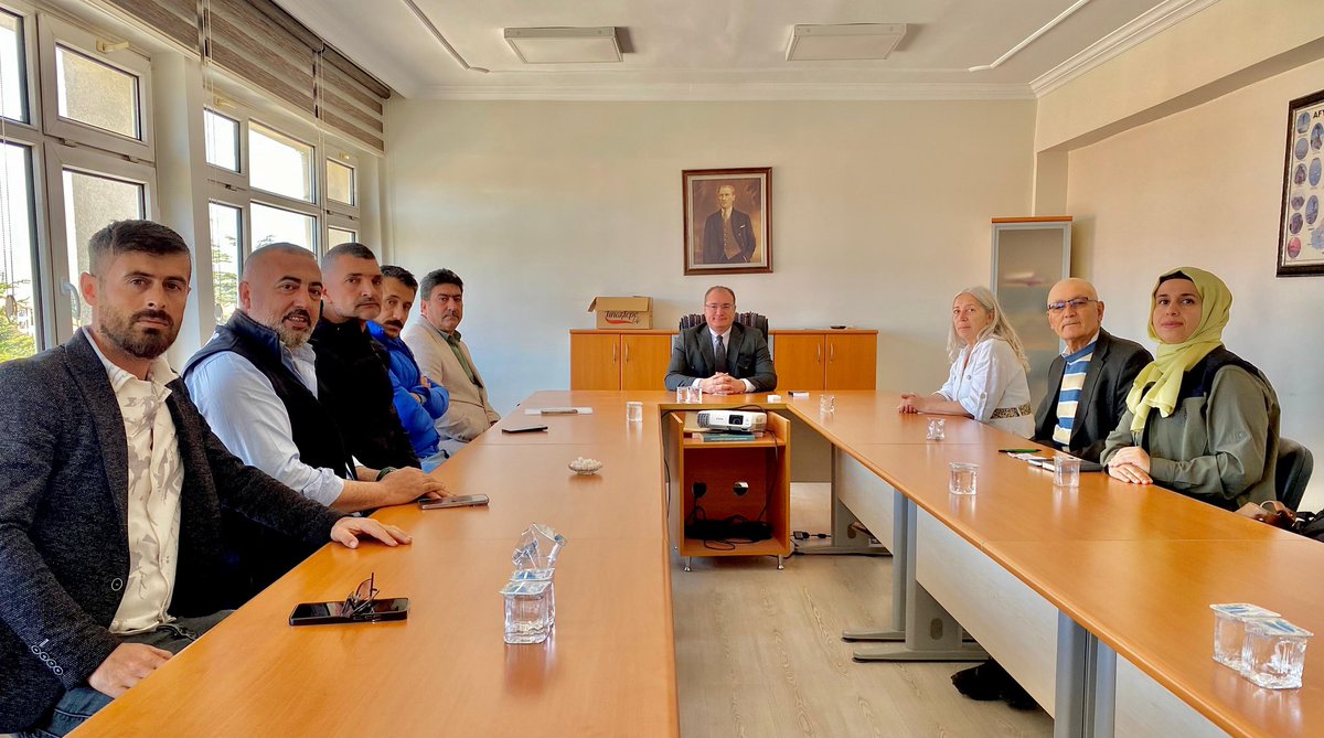 Kaymakam ARIKAN, Eber Gölü ile İlgili Toplantı Düzenledi