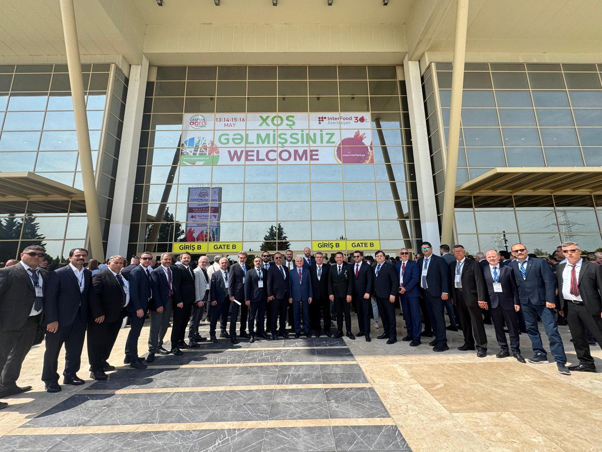 Eskişehir Ticaret Odası Heyeti, Bakü'deki Tarım ve Gıda Fuarlarını Ziyaret Etti