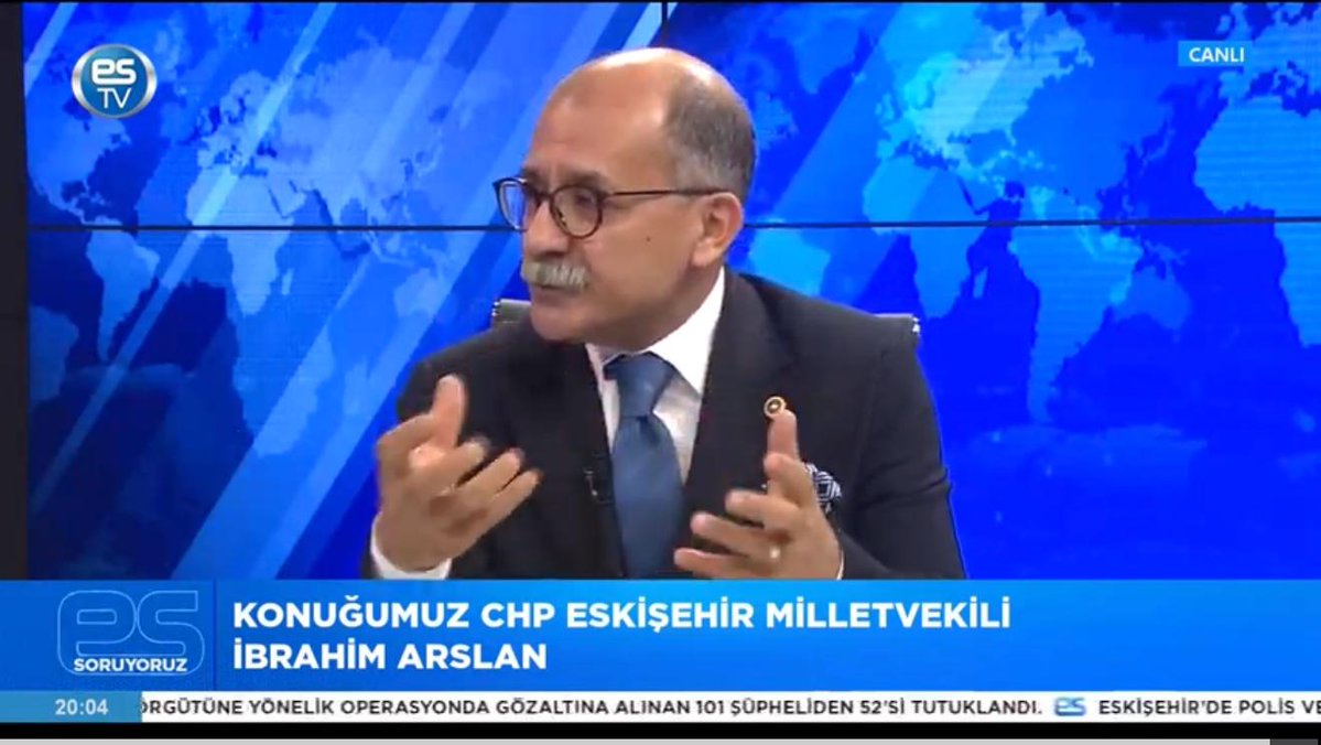 CHP Eskişehir Milletvekili Arslan, Canlı Yayında Gündeme Dair Soruları Yanıtladi