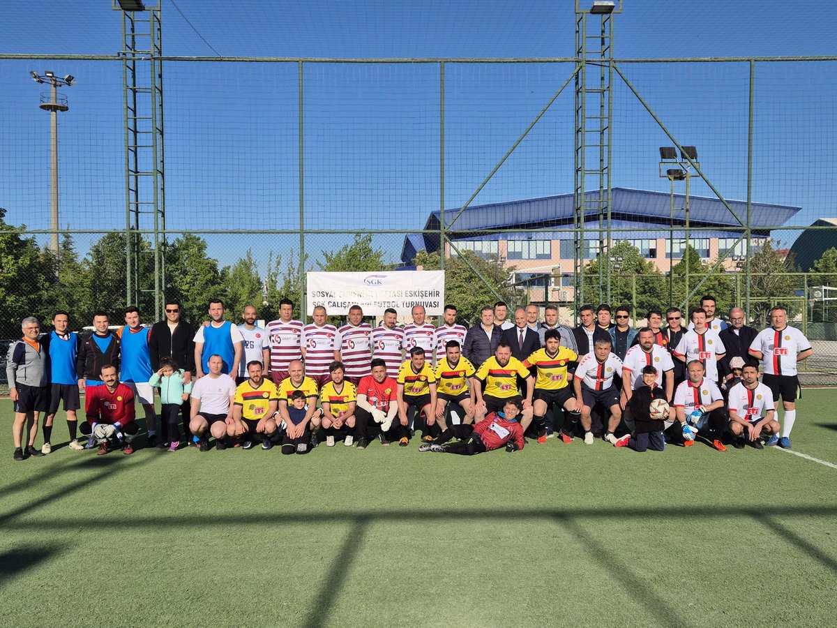 Eskişehir SGK'de Futbol Turnuvası Başladı, Şampiyon Perşembe Belirlenecek