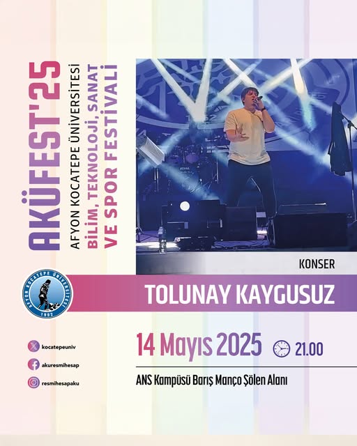 AKÜ'de Barış Manço Anısına Konser