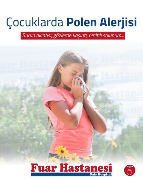 Bahar ve Yaz Aylarında Çocuklarda Alerji Uyarısı: Polen Alerjisine Karşı Dikkat!