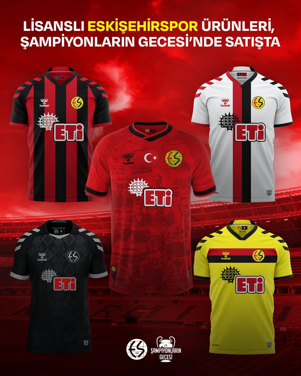 Eskişehirspor'da 2023-2024 Sezonu Ürünleri Satışta
